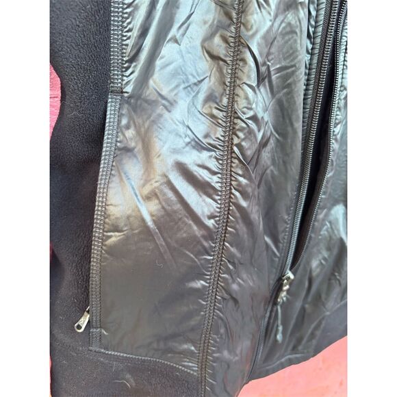 Tek Gear Windbreaker Jacket Black Size M Lightweight Casual - Picture 3 of 6